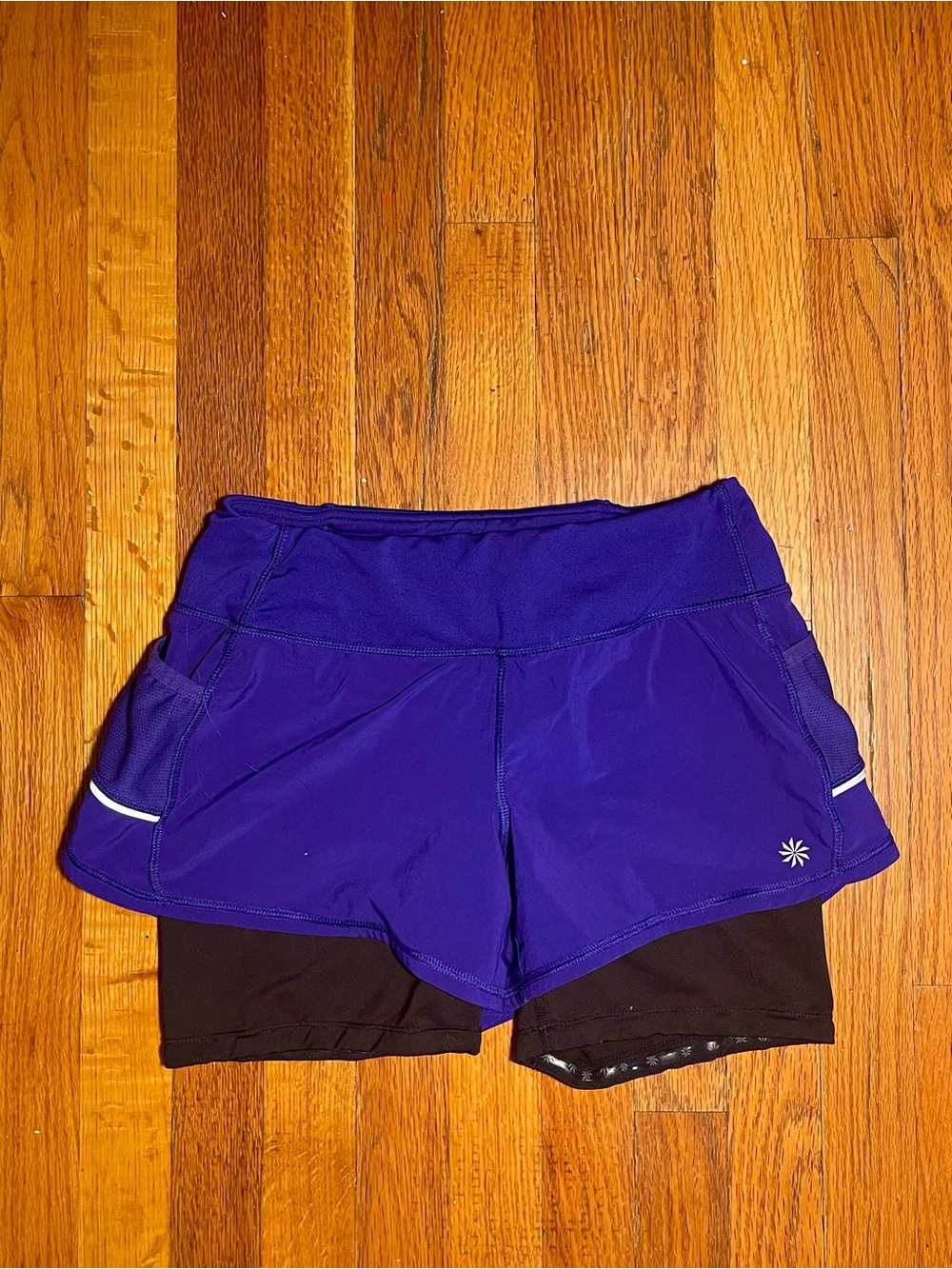 Athleta: Purple Velocity Run Shorts!!